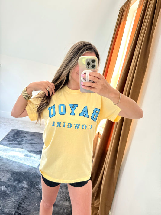 Summer Tee- Butter Yellow