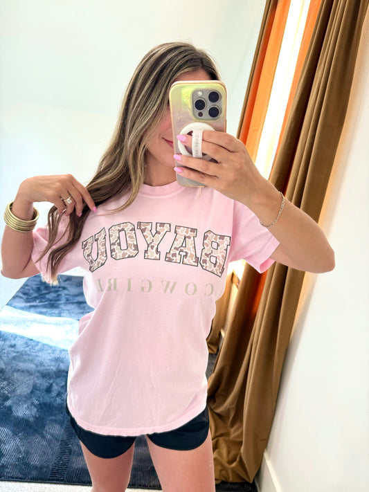 Summer Tee- Pink Marsh