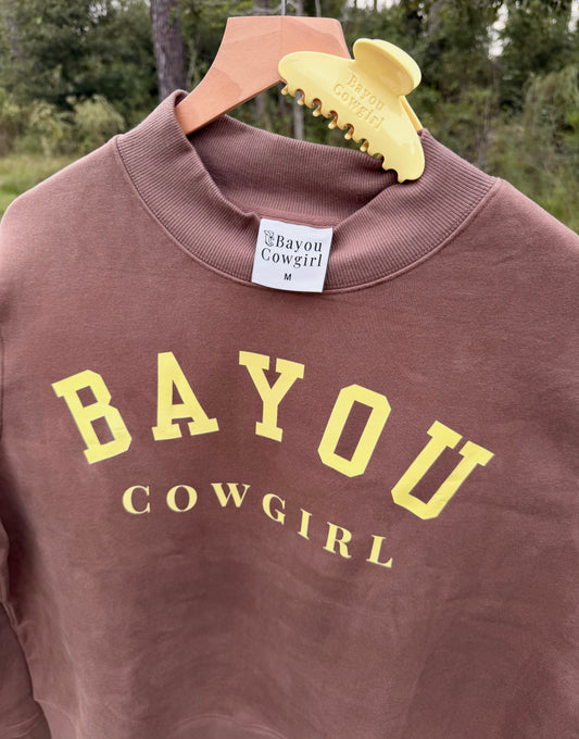 Pre-Order Brown & Butter Mockneck