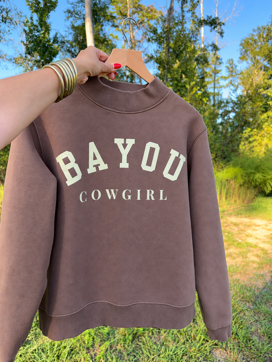 Pre-Order Brown & Butter Mockneck
