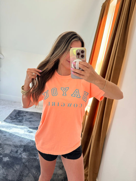 Summer Tee- Neon Sunset