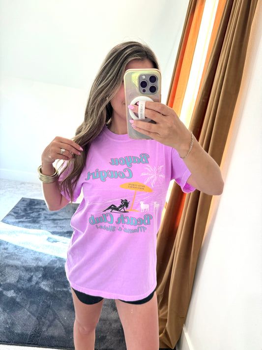 Mama's Here Tee- Neon Tide