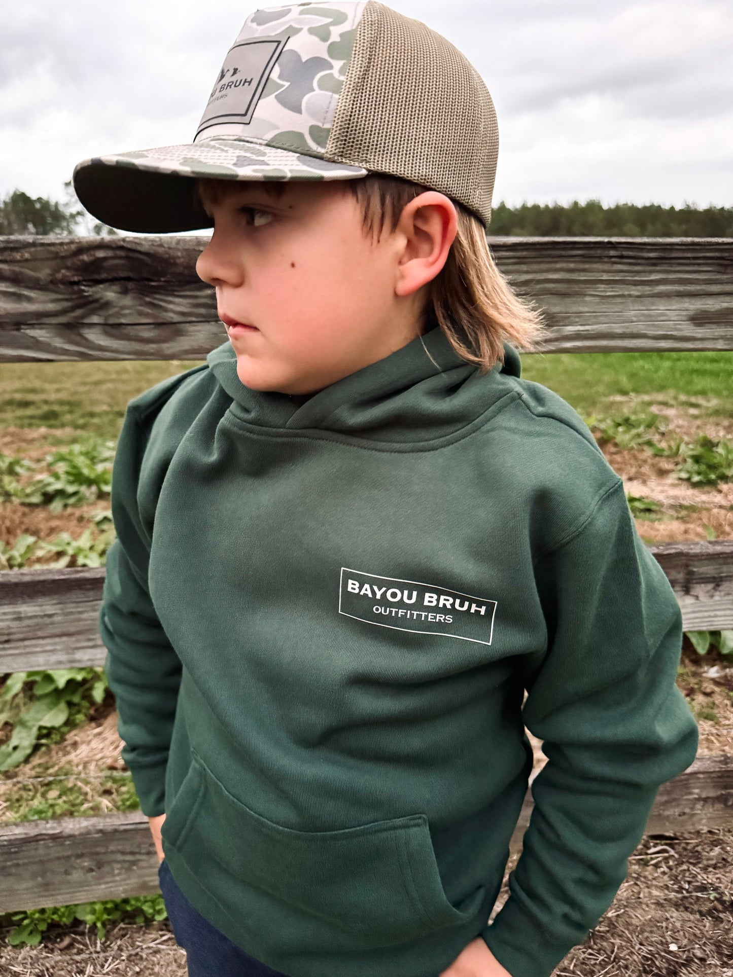 Bayou Bruh Youth Hoodie